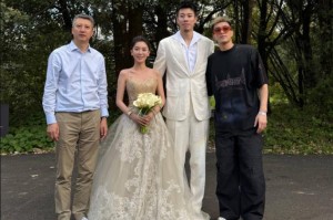乖乖去现场随大红包😂郭艾伦曾放话：不去张镇麟婚礼 随礼100元